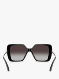 Jimmy Choo square sunglasses black grey gradient - British product