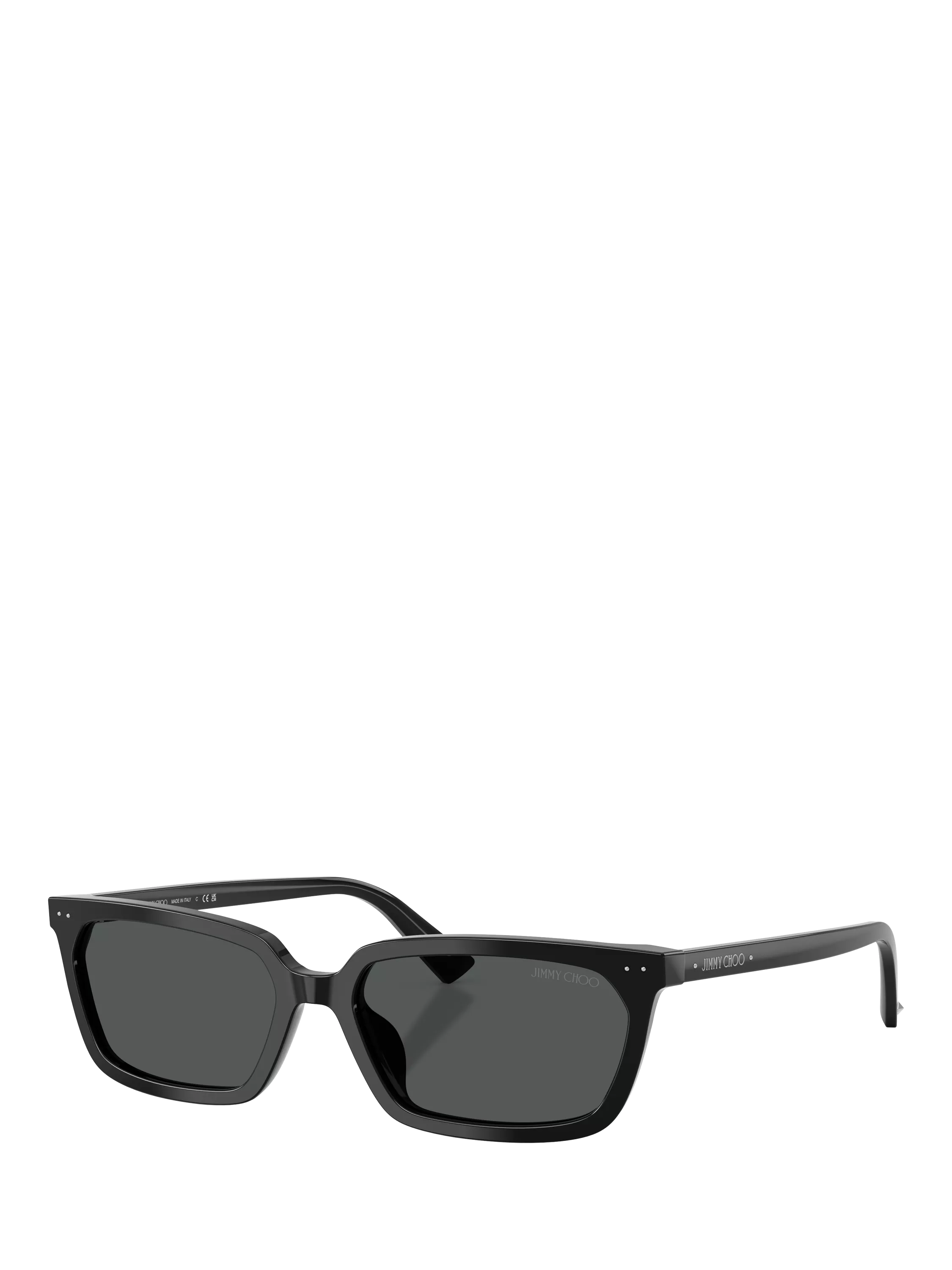 Jimmy Choo women's rectangular sunglasses black - British product