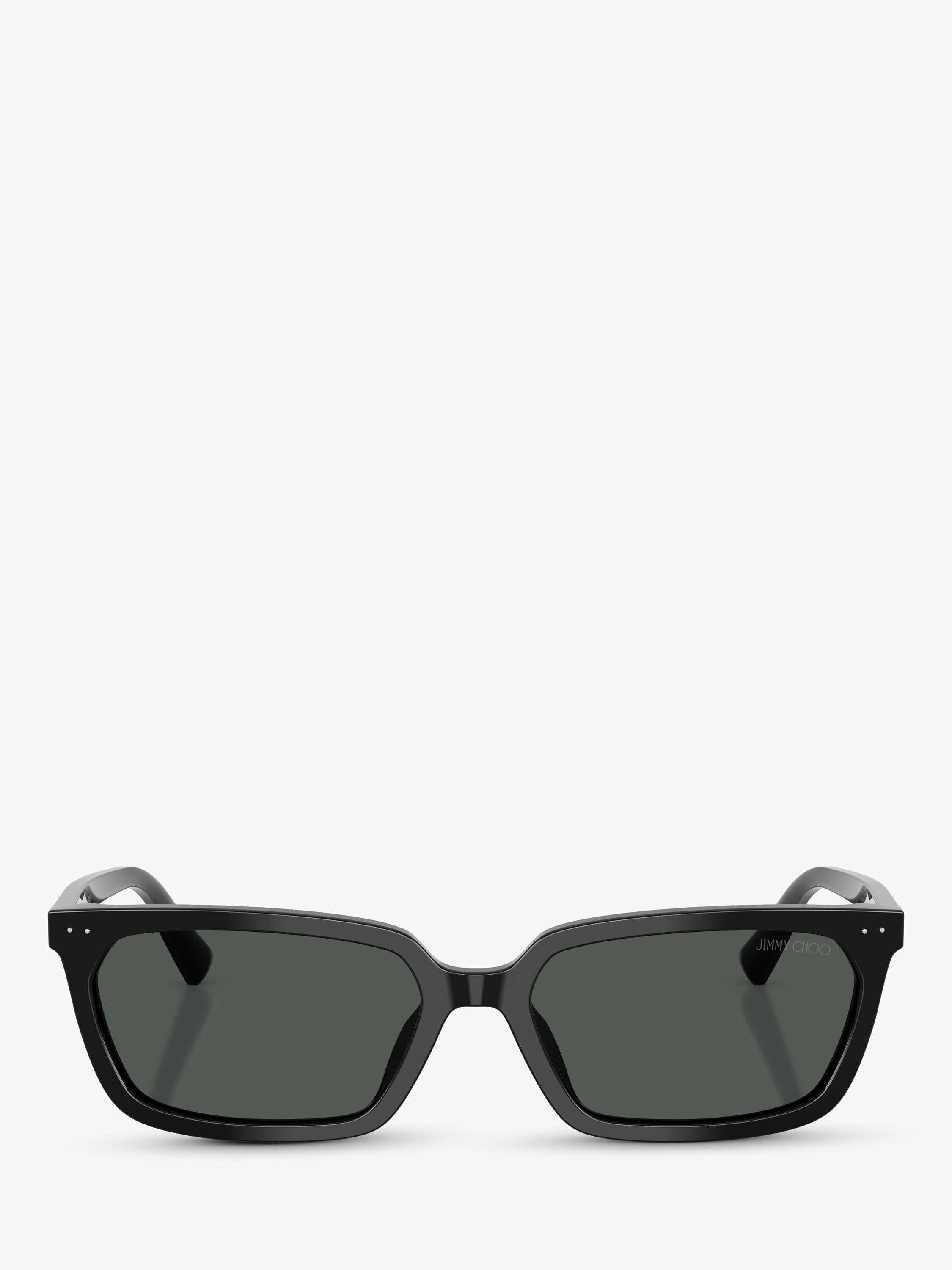 Jimmy Choo women's rectangular sunglasses black - British product
