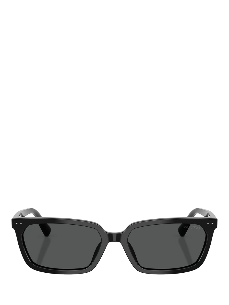 Jimmy Choo women's rectangular sunglasses black - British product