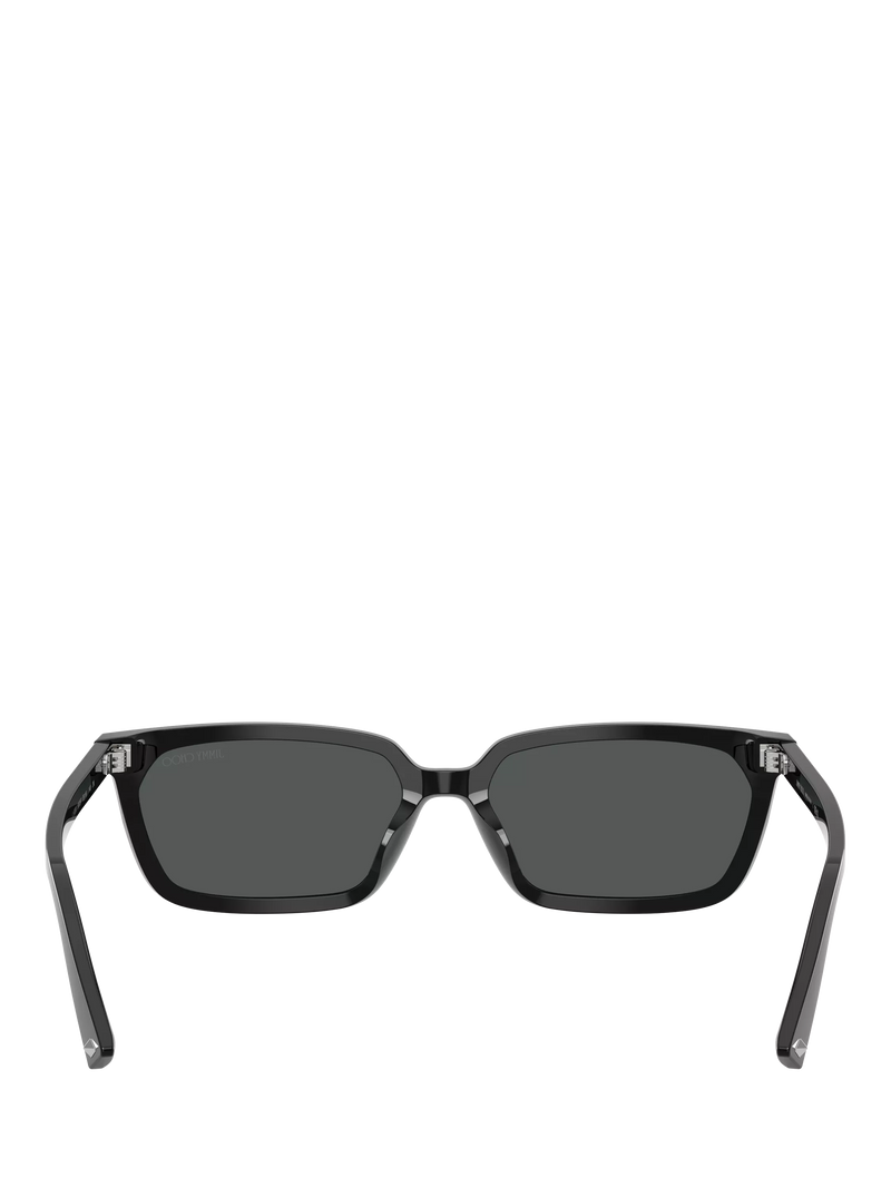 Jimmy Choo women's rectangular sunglasses black - British product