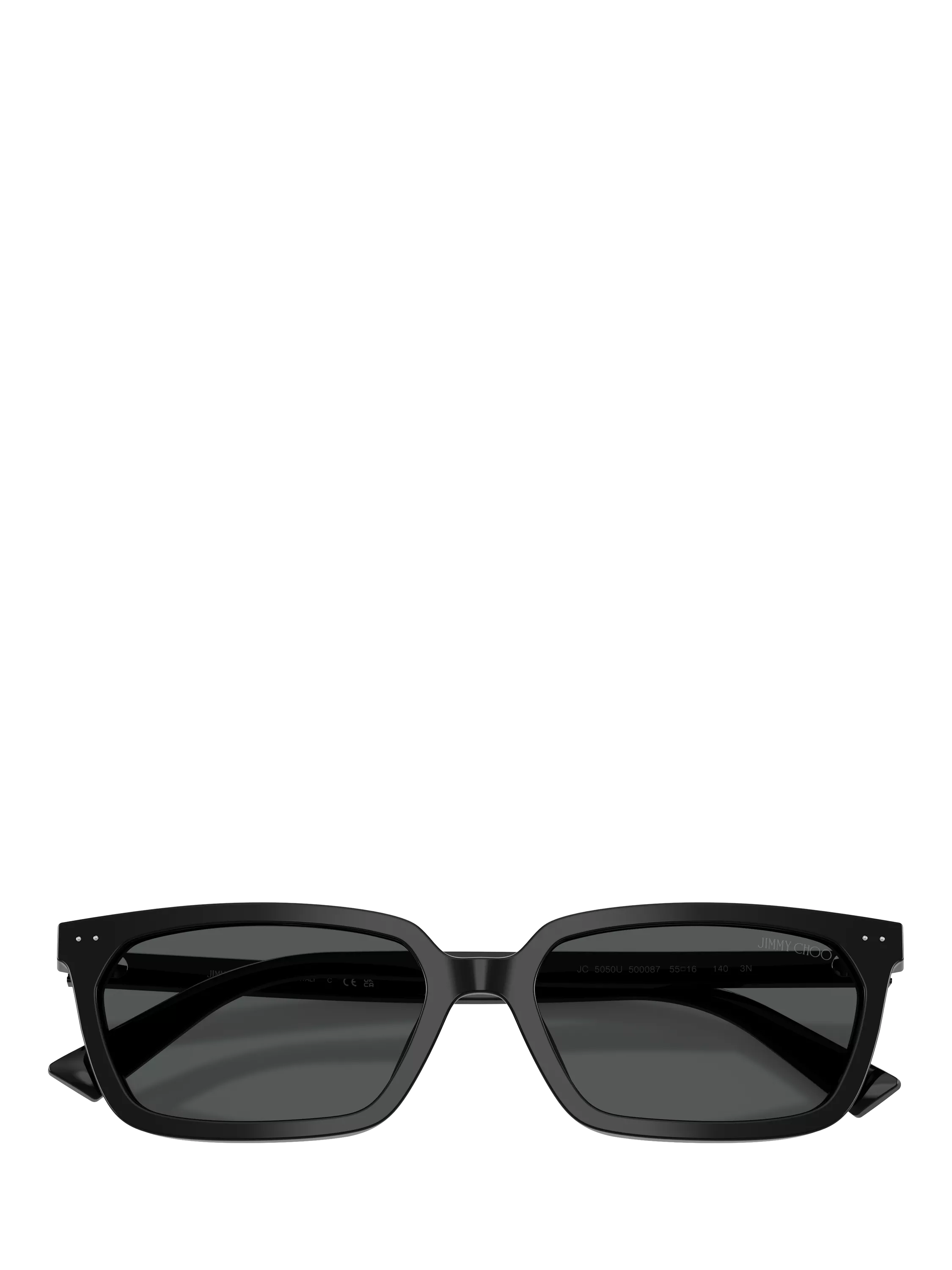 Jimmy Choo women's rectangular sunglasses black - British product