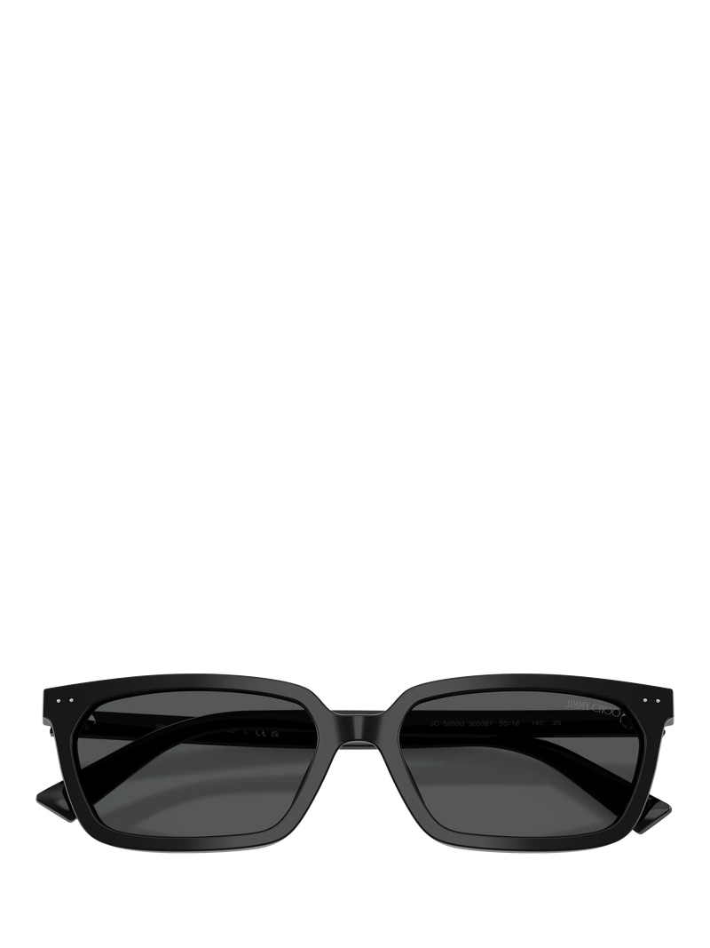 Jimmy Choo women's rectangular sunglasses black - British product