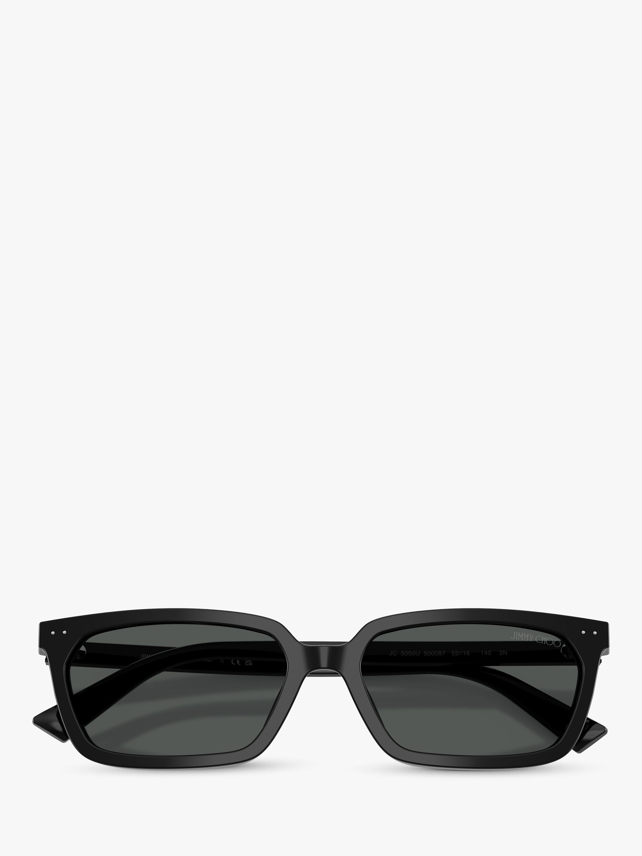 Jimmy Choo women's rectangular sunglasses black - British product