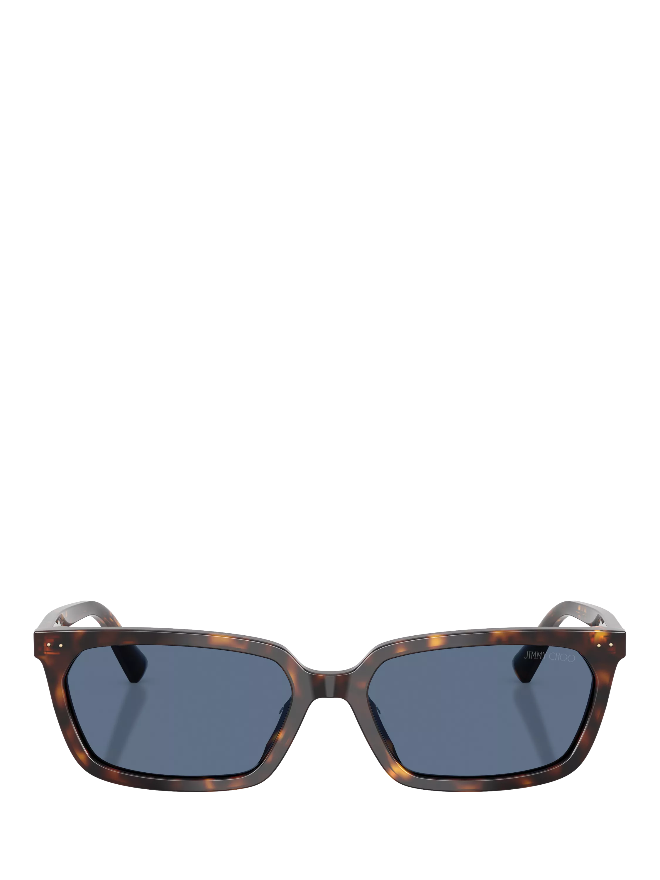 Jimmy Choo rectangular sunglasses tortoise blue (British brand)