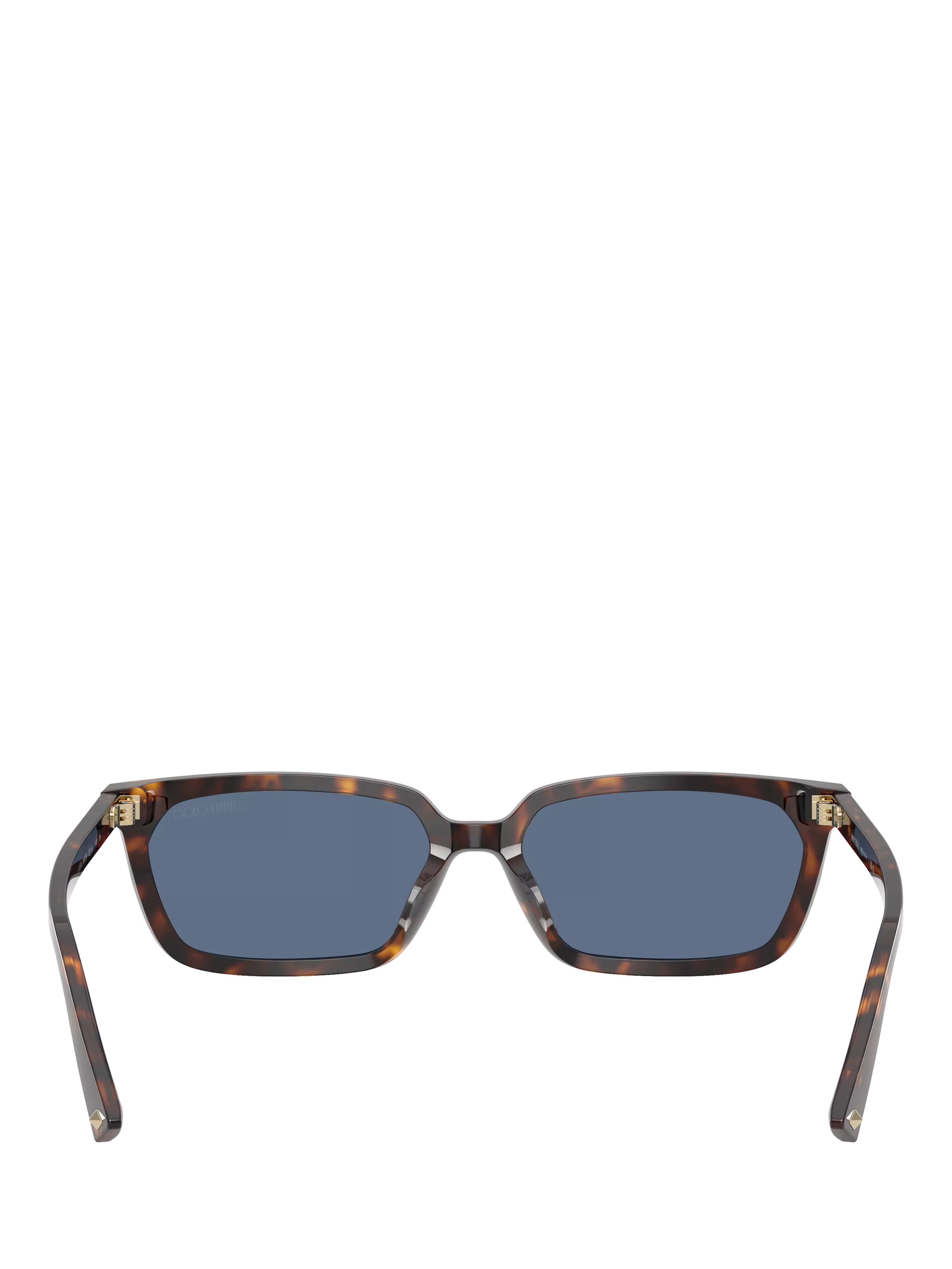 Jimmy Choo rectangular sunglasses tortoise blue (British brand)