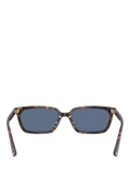 Jimmy Choo rectangular sunglasses tortoise blue (British brand)