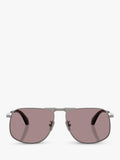 Moncler aviator sunglasses gunmetal steel frames (British brand)