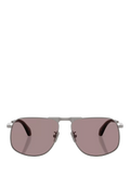 Moncler aviator sunglasses gunmetal steel frames (British brand)