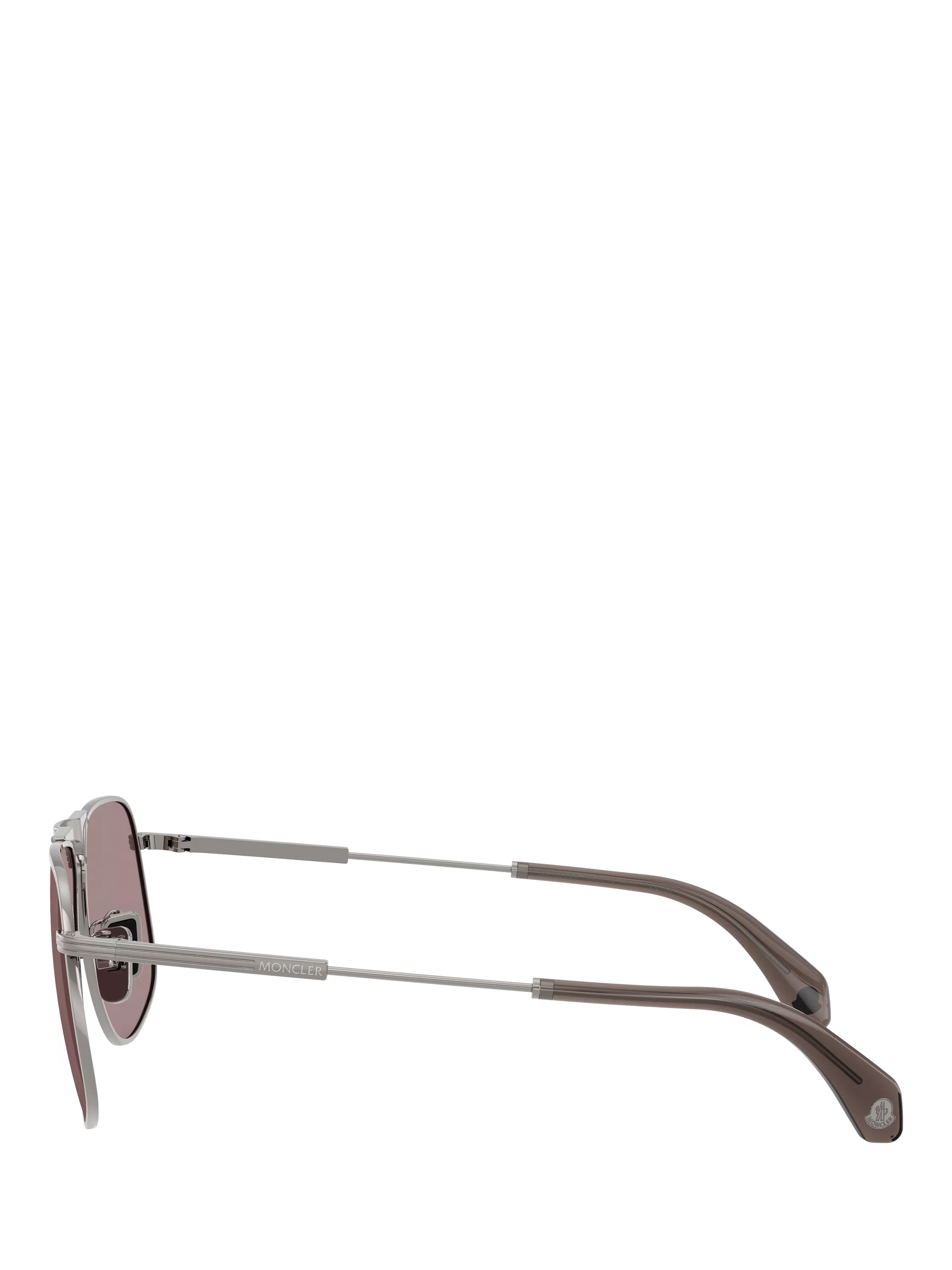 Moncler aviator sunglasses gunmetal steel frames (British brand)