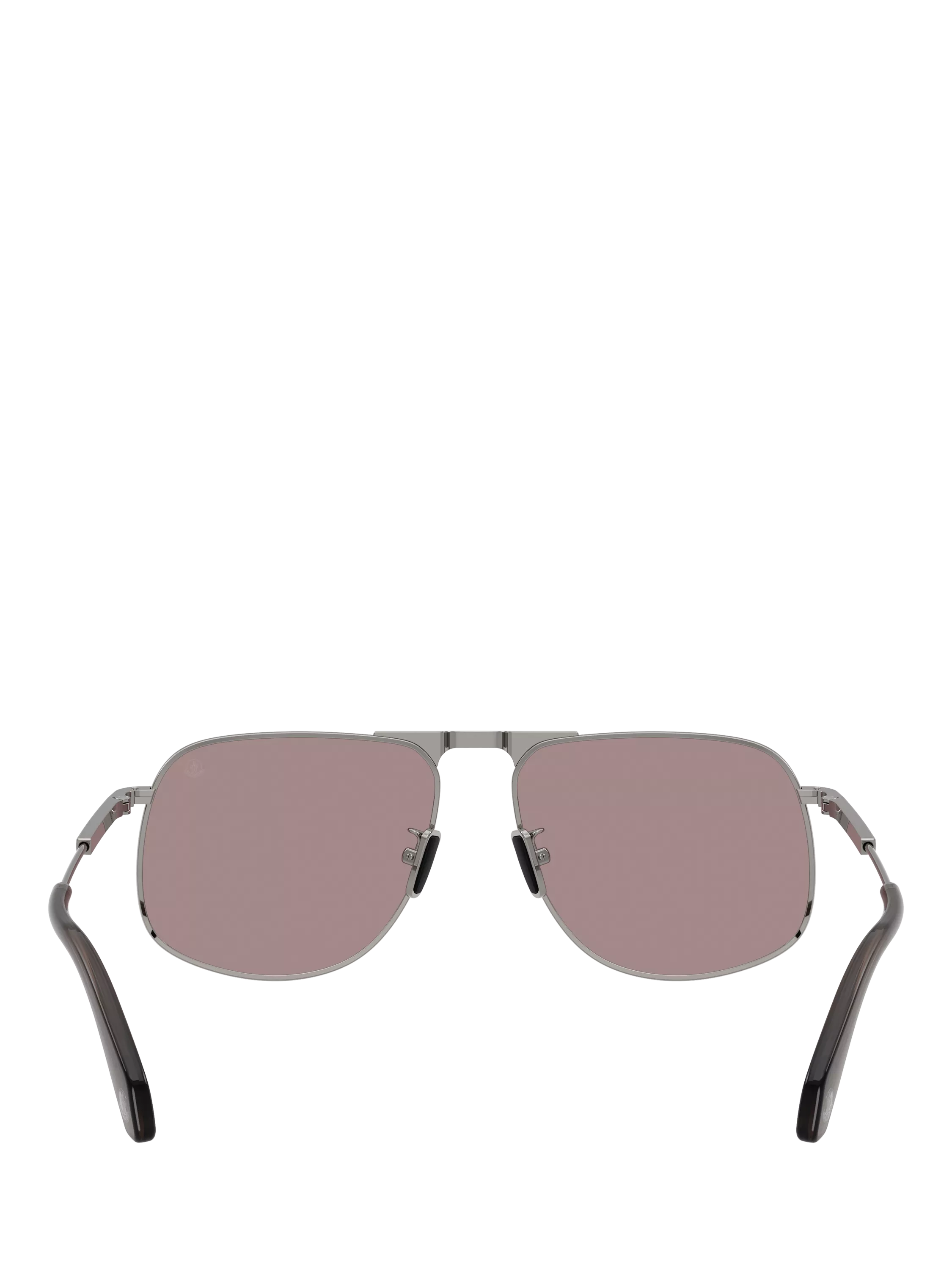 Moncler aviator sunglasses gunmetal steel frames (British brand)