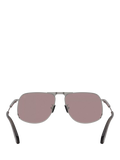 Moncler aviator sunglasses gunmetal steel frames (British brand)