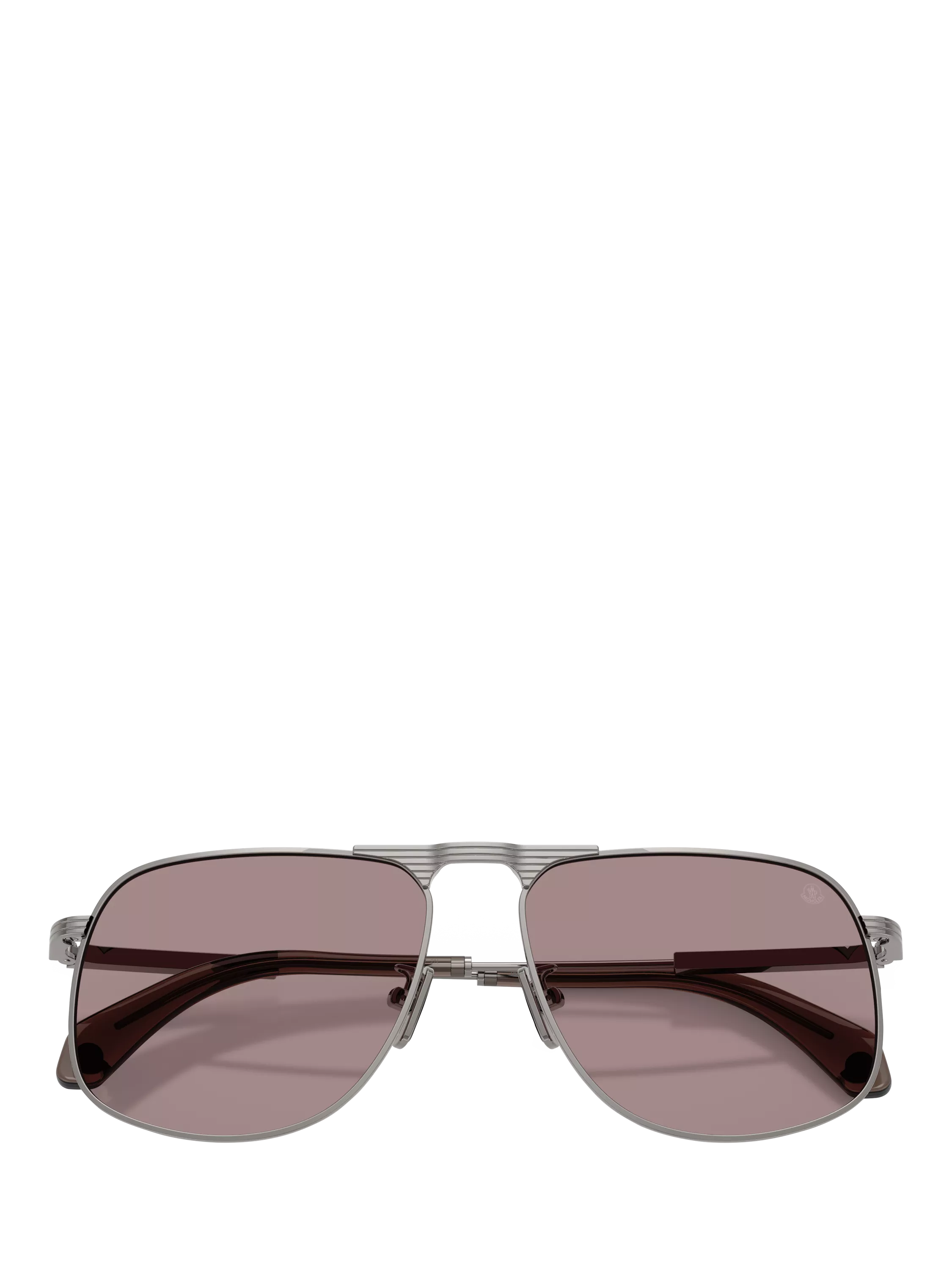 Moncler aviator sunglasses gunmetal steel frames (British brand)