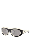 Moncler oval sunglasses butter 54mm - British product