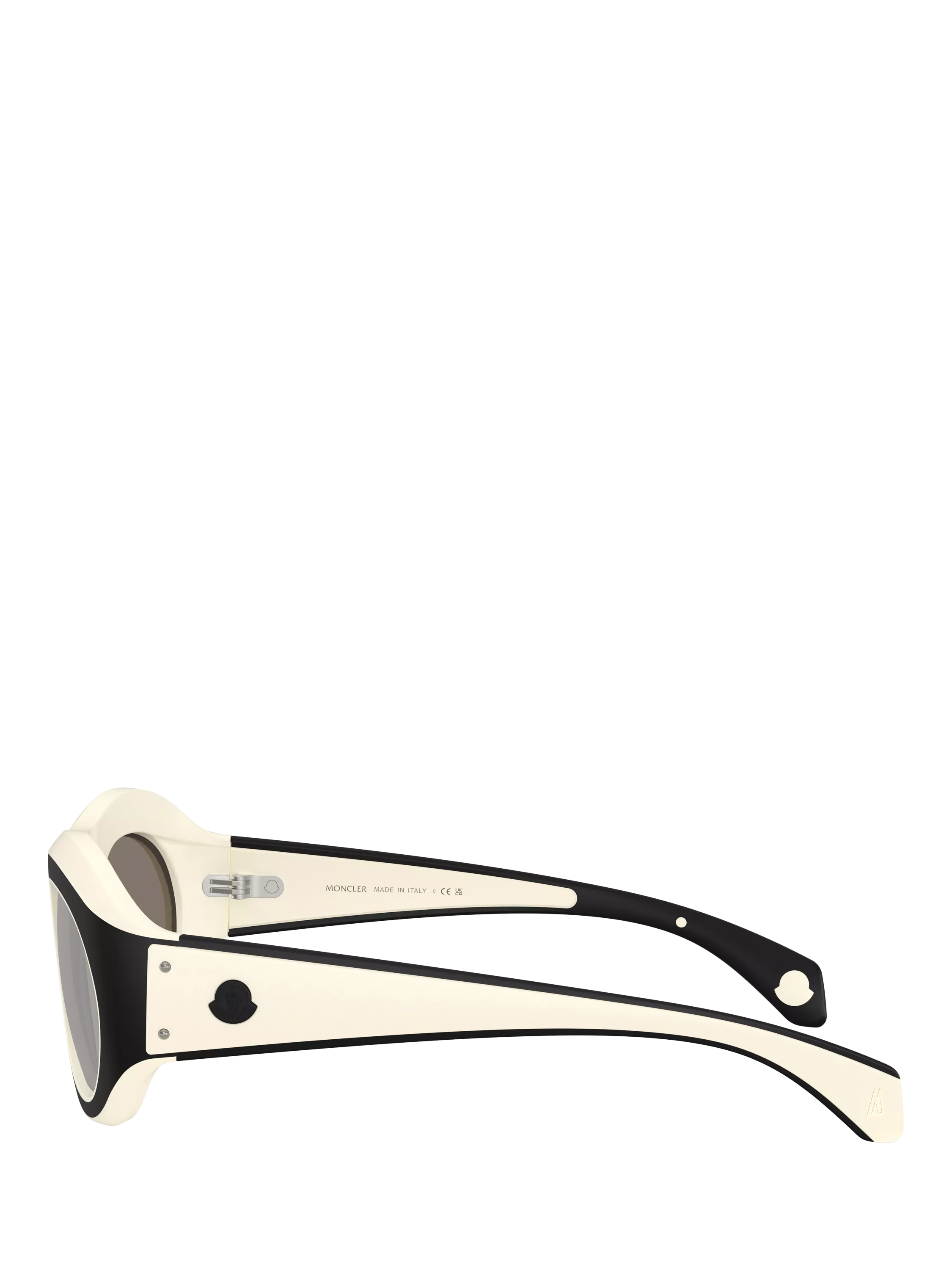 Moncler oval sunglasses butter 54mm - British product