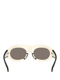 Moncler oval sunglasses butter 54mm - British product