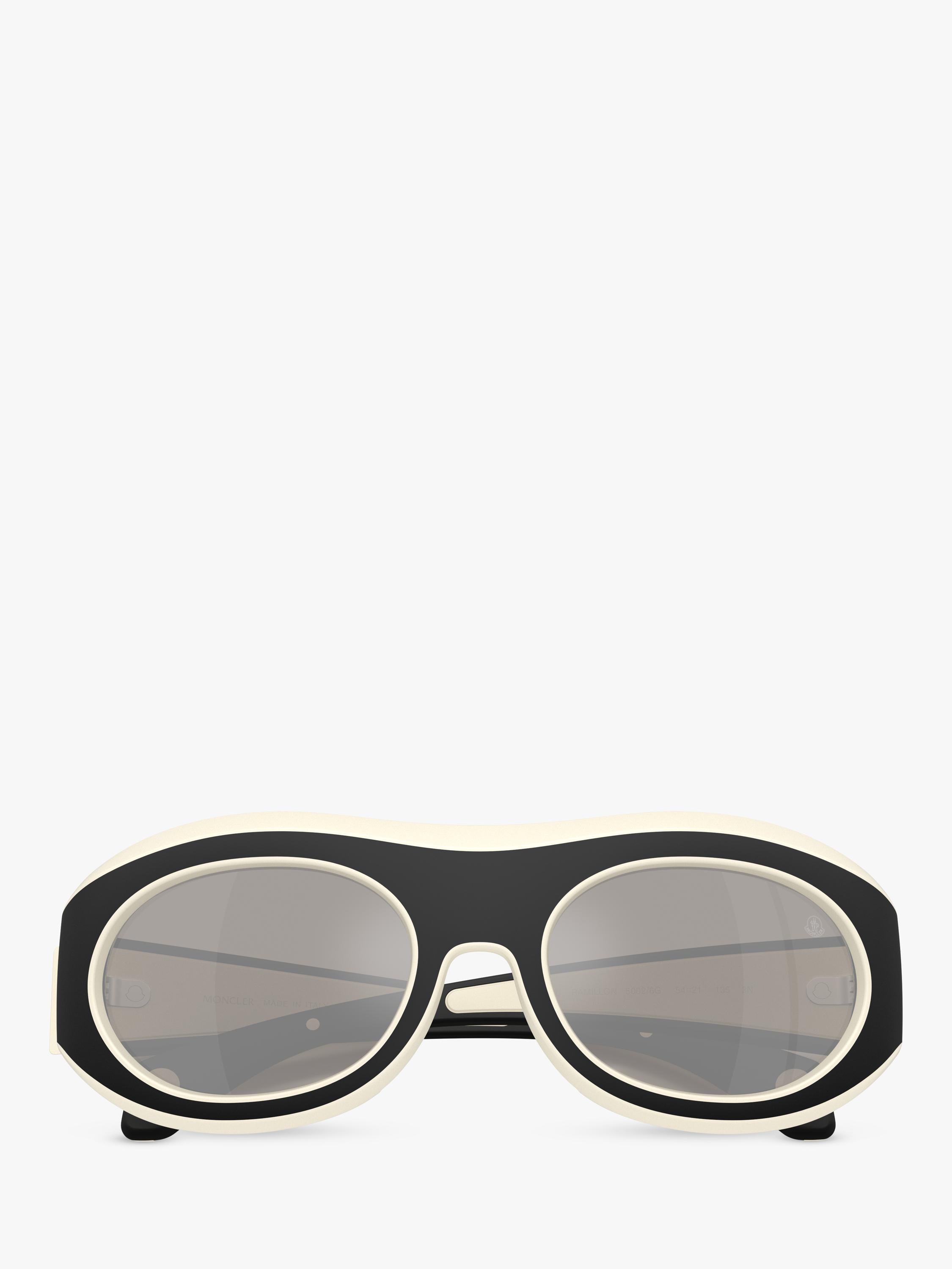 Moncler oval sunglasses butter 54mm - British product