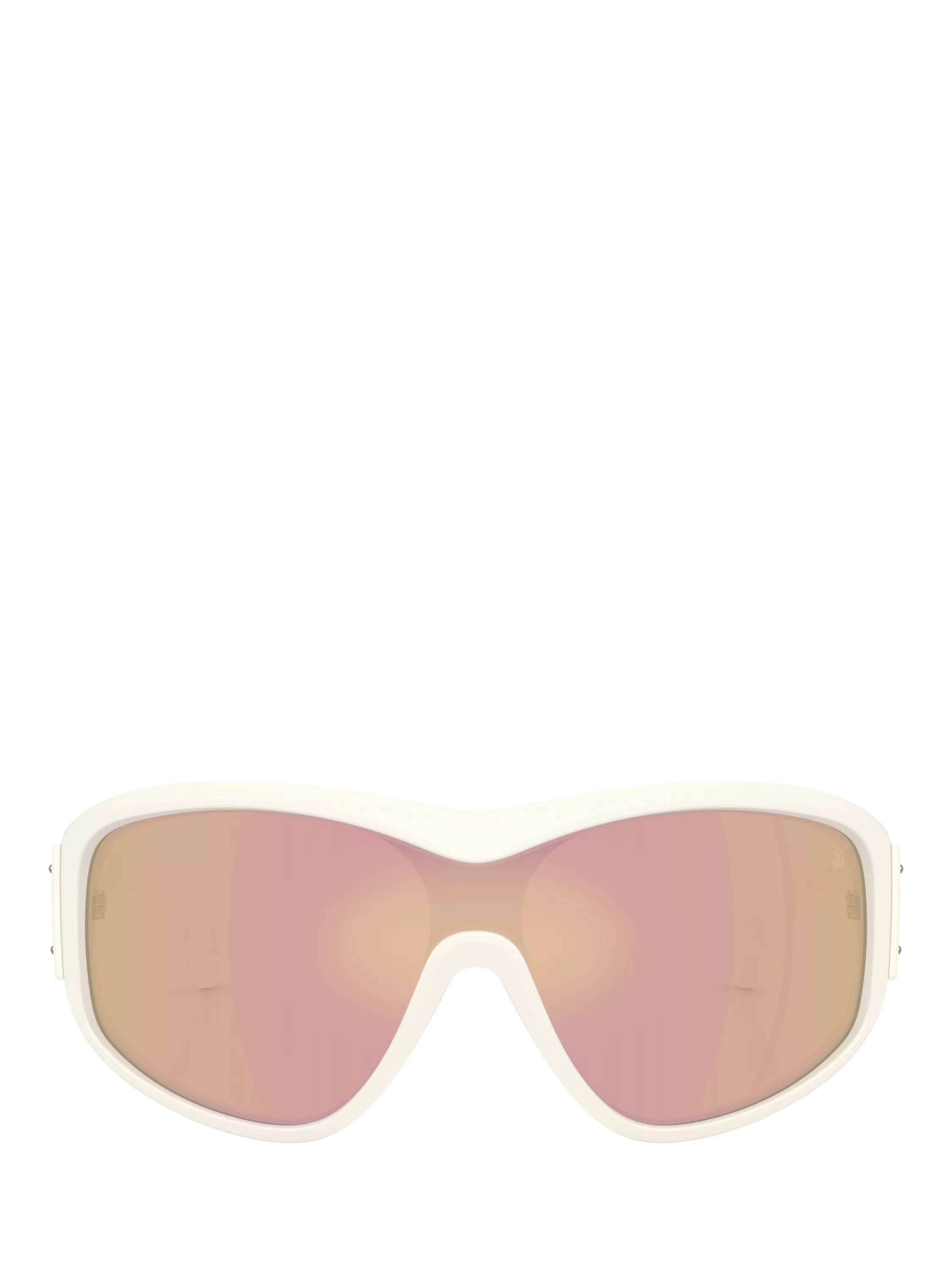 Moncler wrap sunglasses vanilla white frame, imported from the UK
