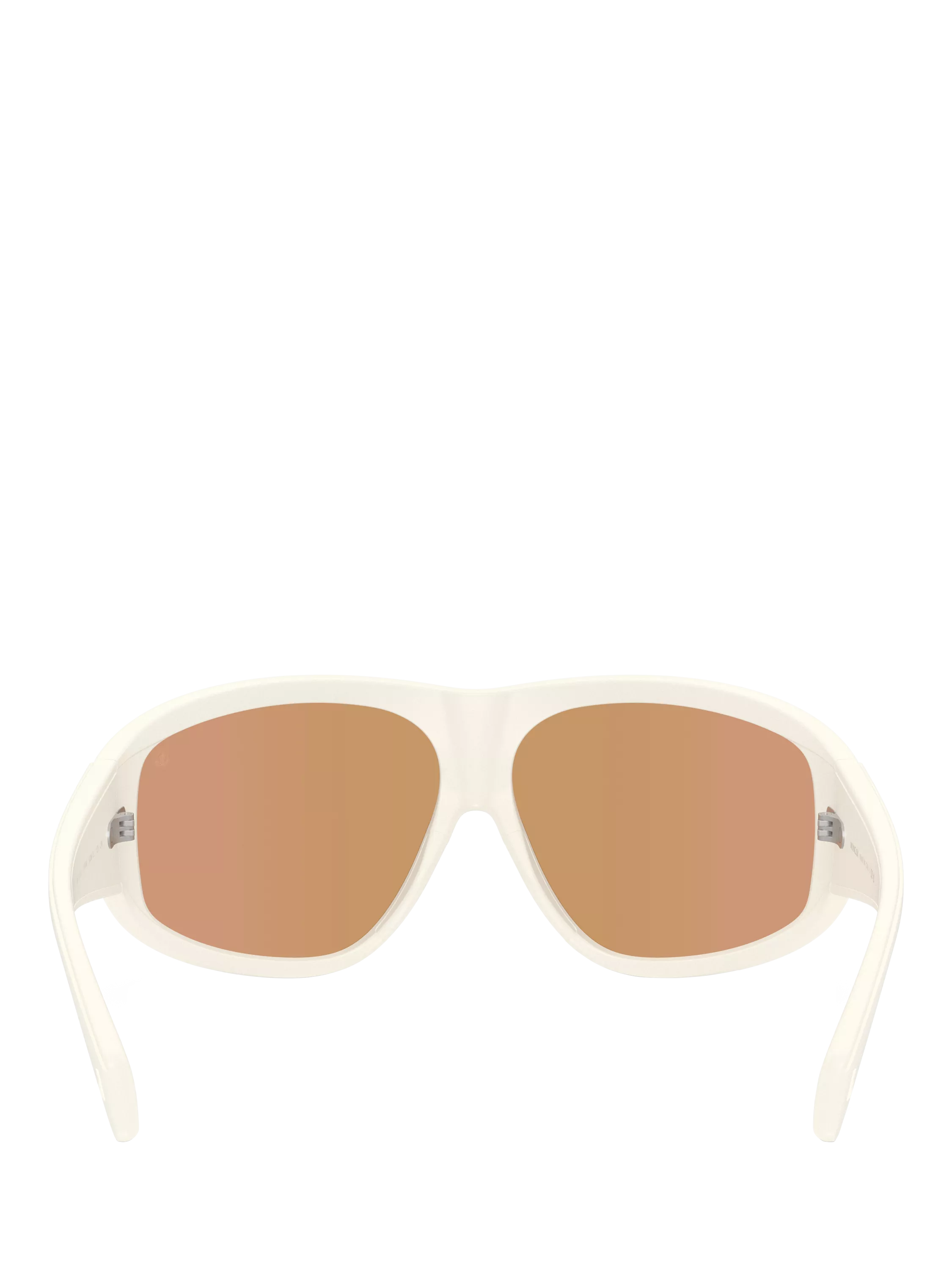 Moncler wrap sunglasses vanilla white frame, imported from the UK