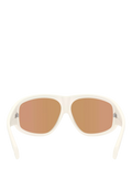 Moncler wrap sunglasses vanilla white frame, imported from the UK