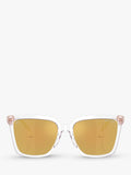 Michael Kors polarised square sunglasses, UK version