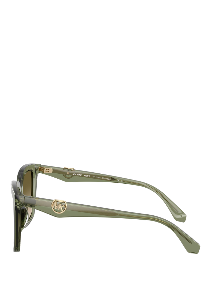 Michael Kors green square sunglasses 55mm (British brand)