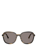 Miu Miu women's pillow sunglasses brown frame with 58mm lenses, UK version