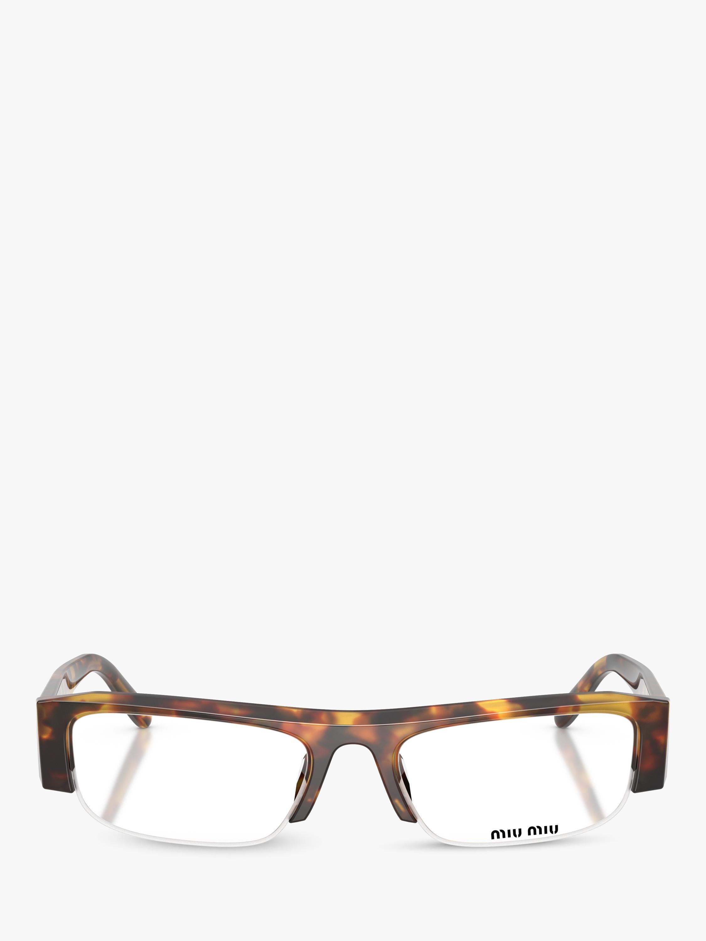 Miu Miu rectangular sunglasses Honey Havana 51mm (British brand)