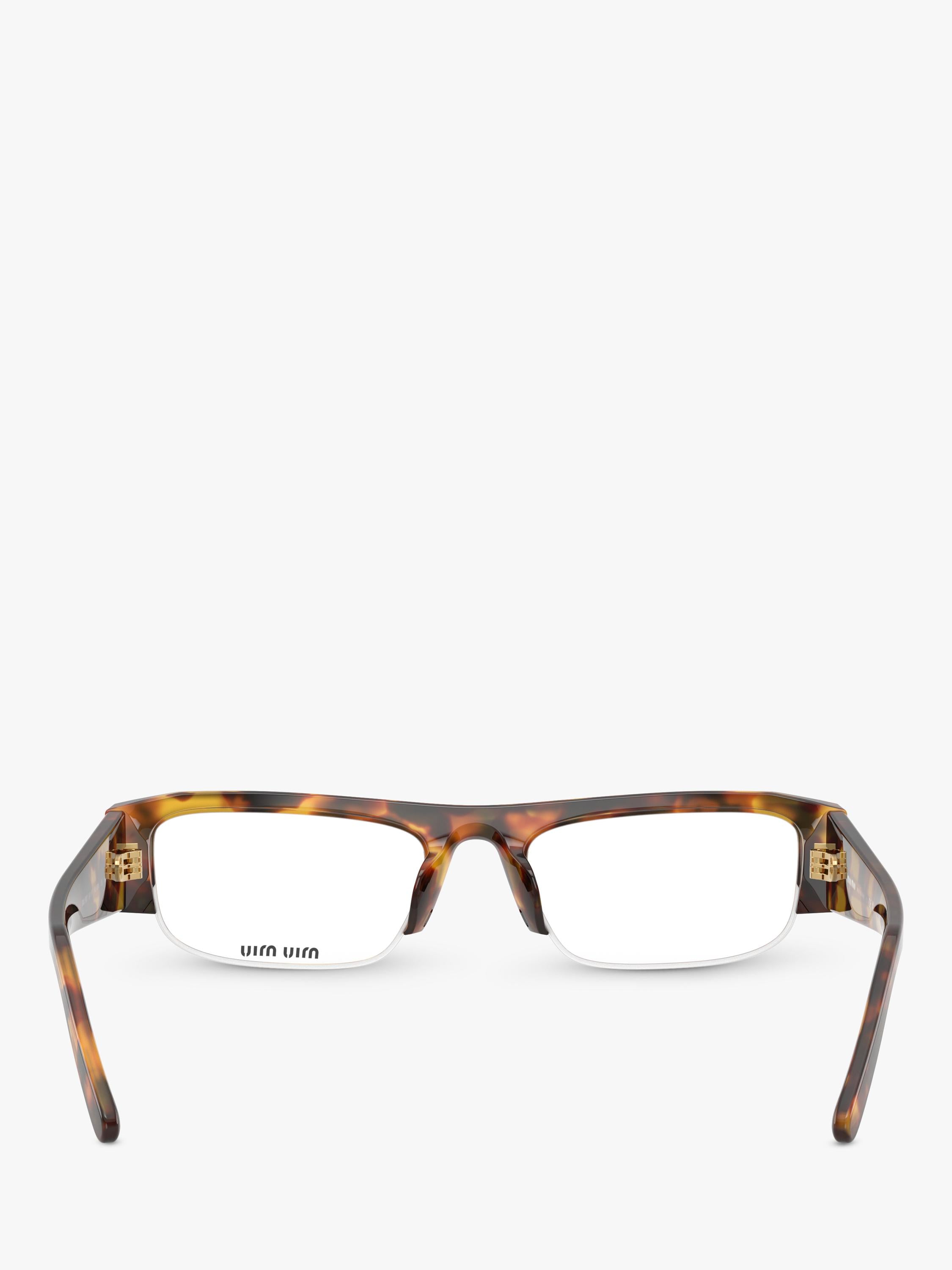 Miu Miu rectangular sunglasses Honey Havana 51mm (British brand)