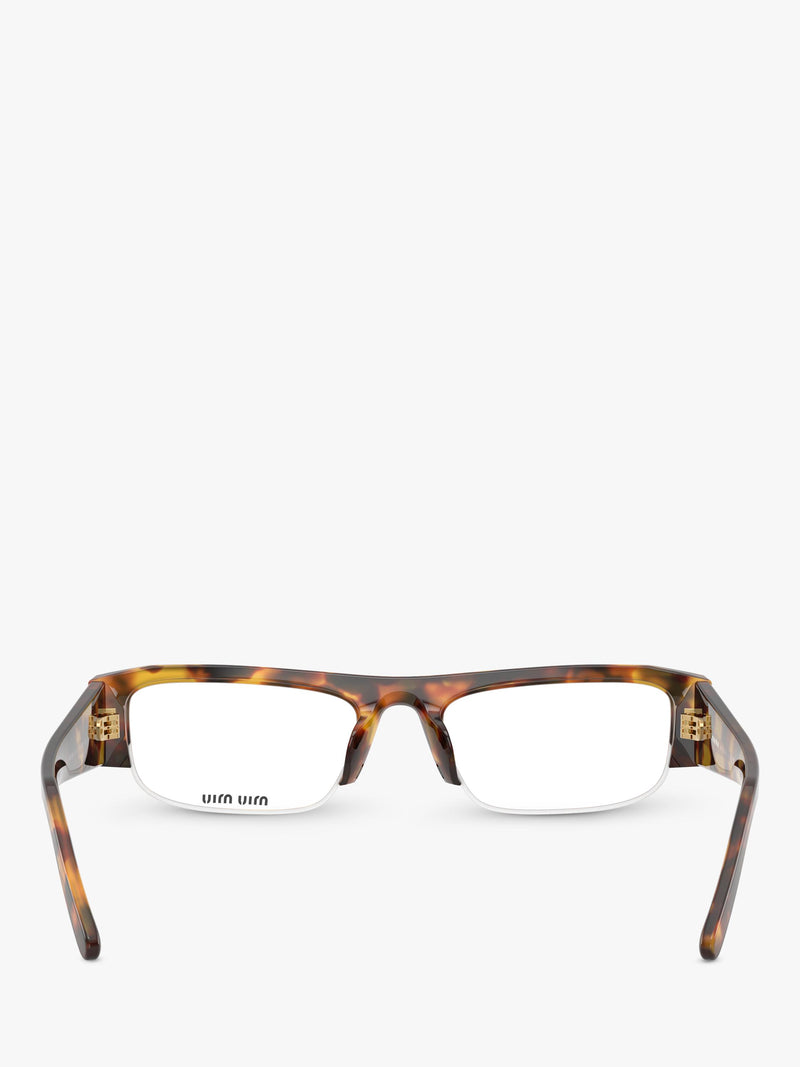 Miu Miu rectangular sunglasses Honey Havana 51mm (British brand)