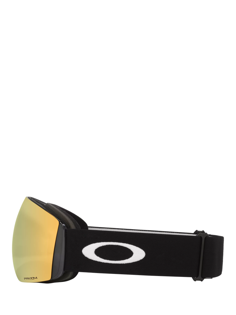 Oakley OO7050 wrap sunglasses matte black mirror yellow - British product