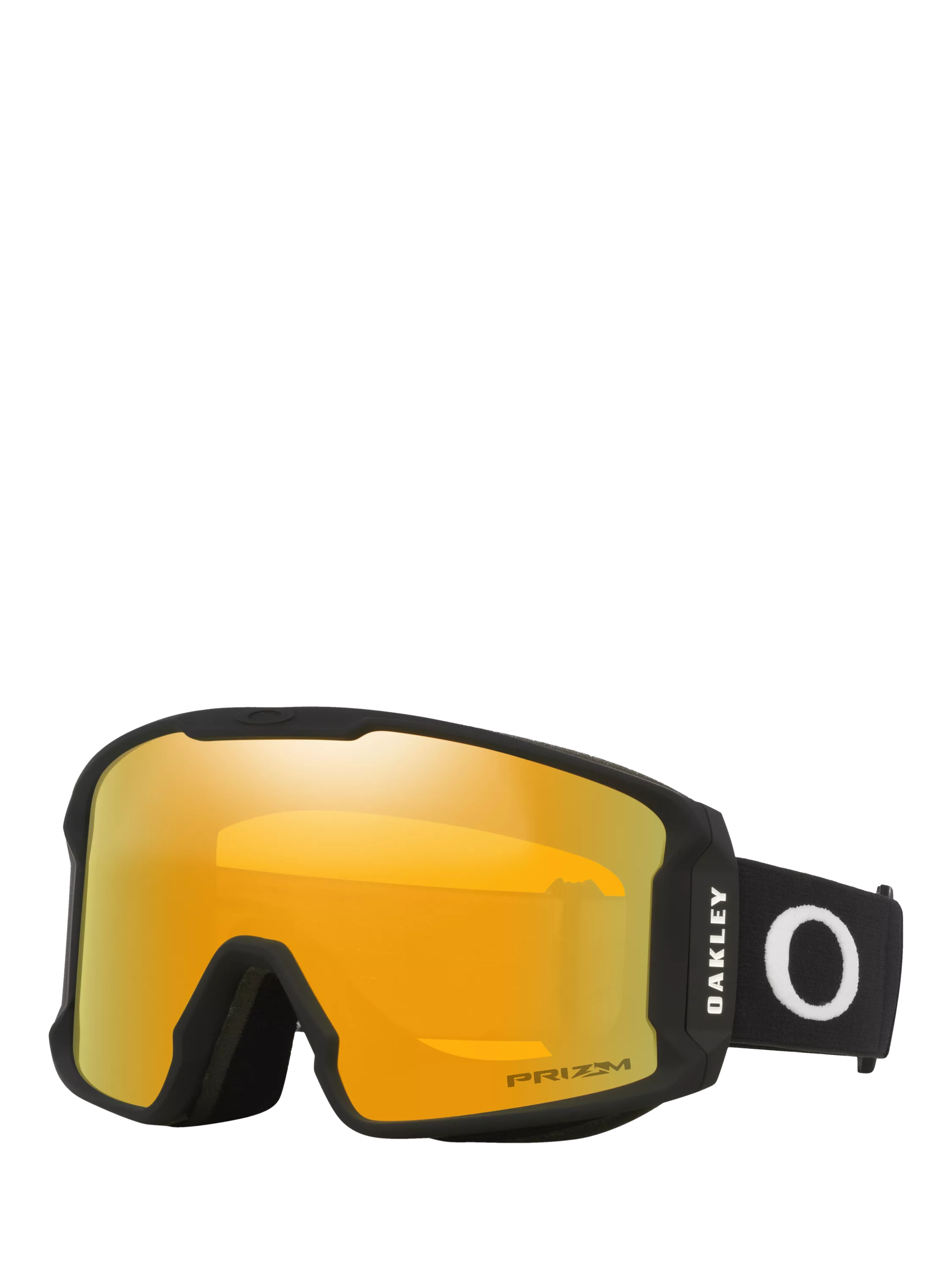 Oakley wrap sunglasses matte black mirror yellow 55mm - British product