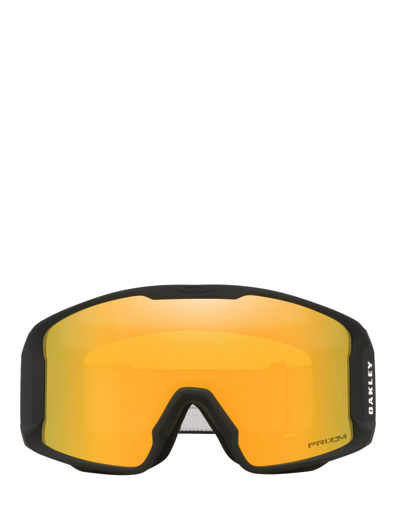 Oakley wrap sunglasses matte black mirror yellow 55mm - British product