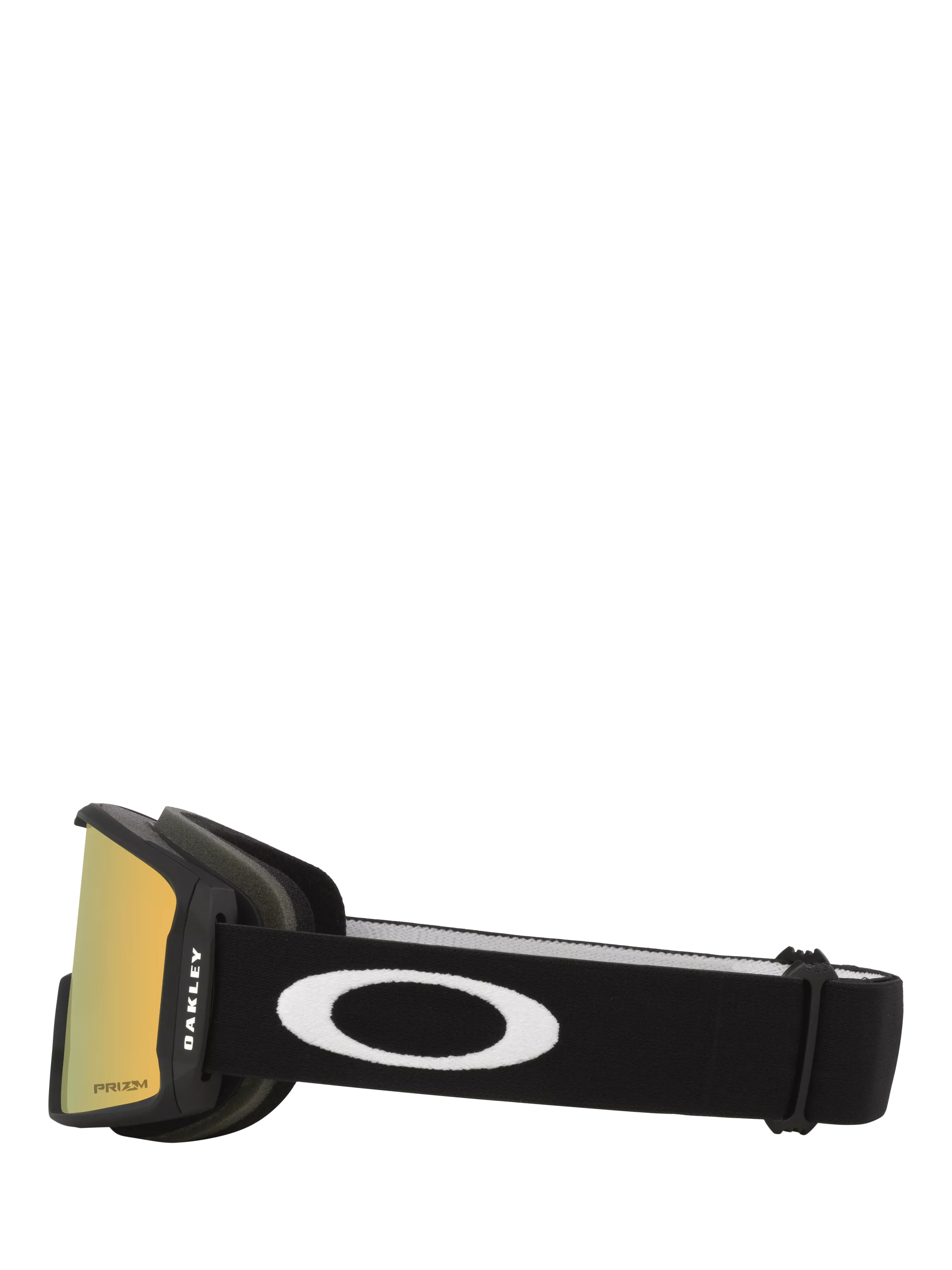 Oakley wrap sunglasses matte black mirror yellow 55mm - British product