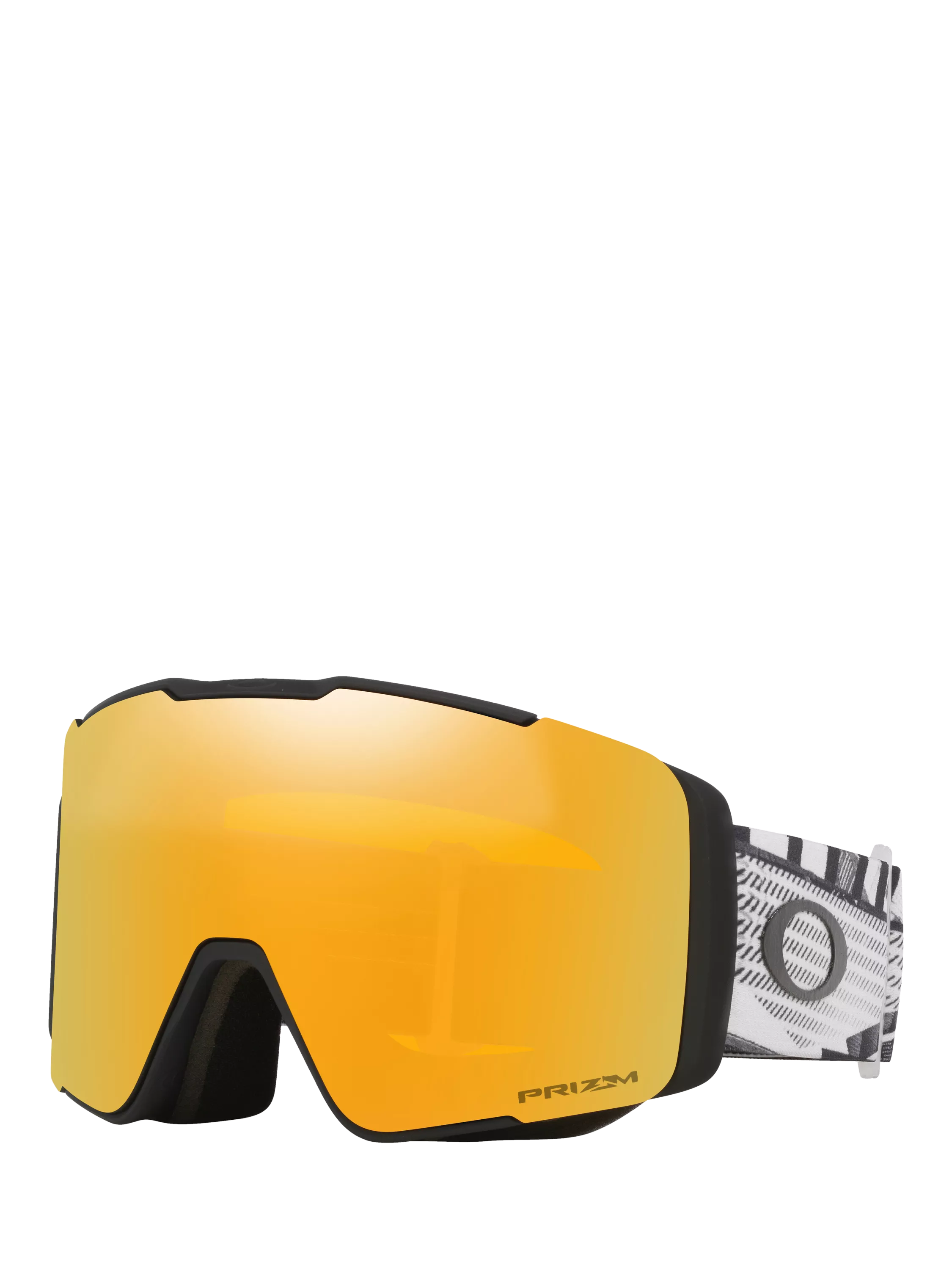 Oakley irregular sunglasses black gold mirrored 55mm, imported from the UK
