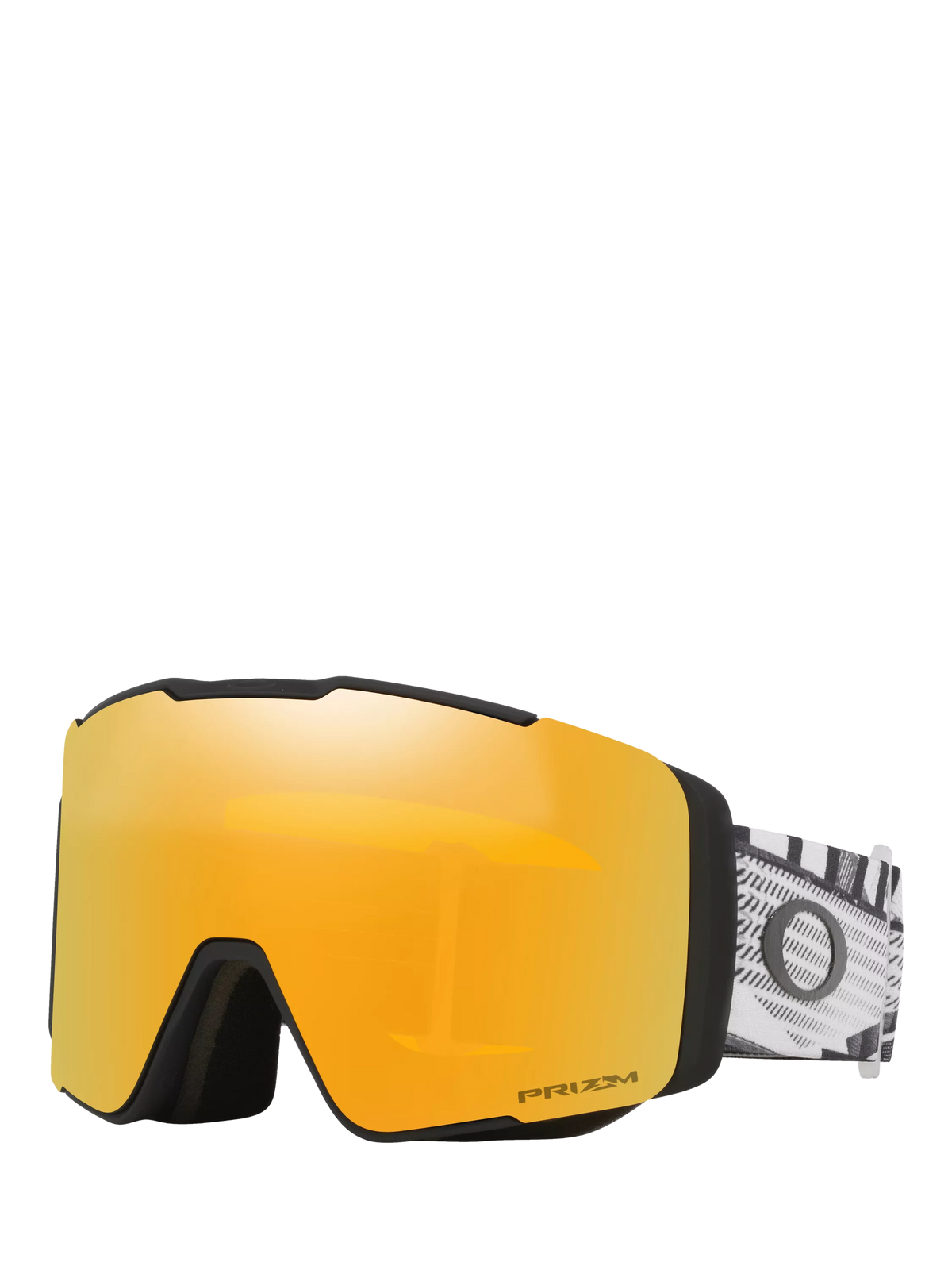 Oakley irregular sunglasses black gold mirrored 55mm, imported from the UK