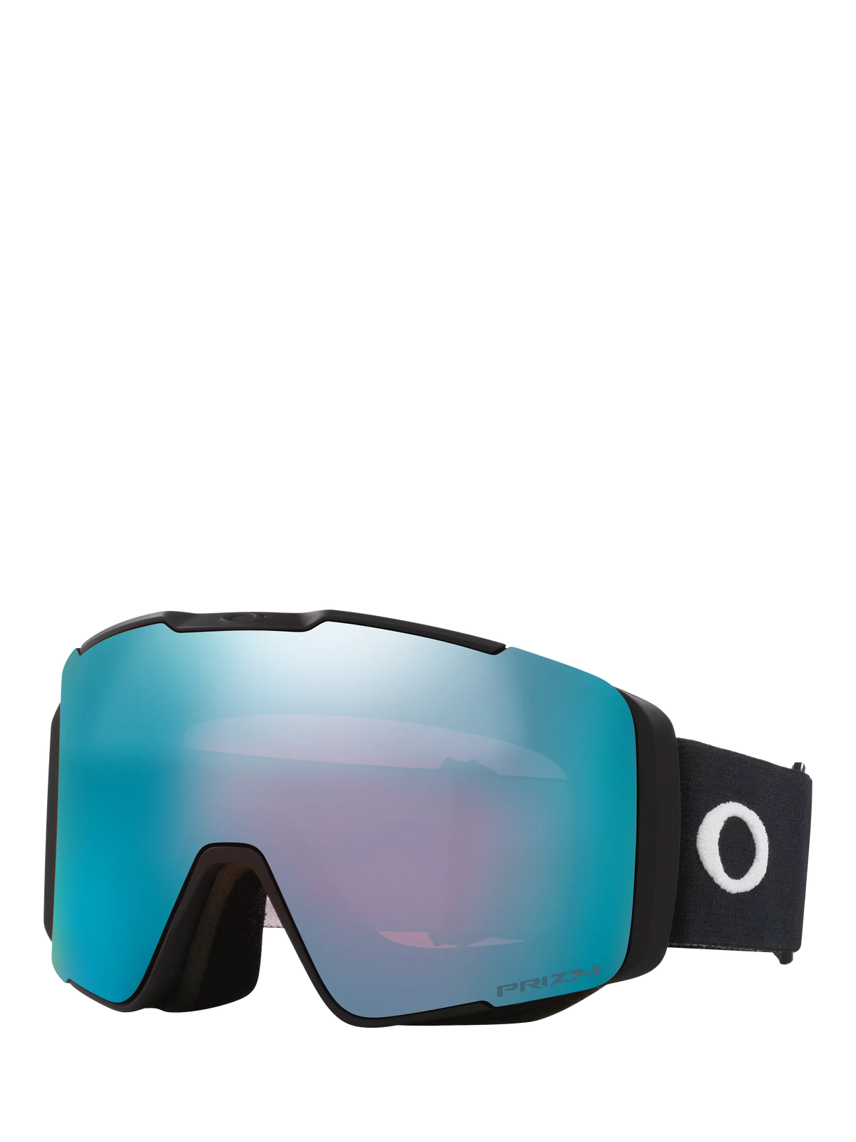 Oakley unisex irregular sunglasses matte black/blue - British product