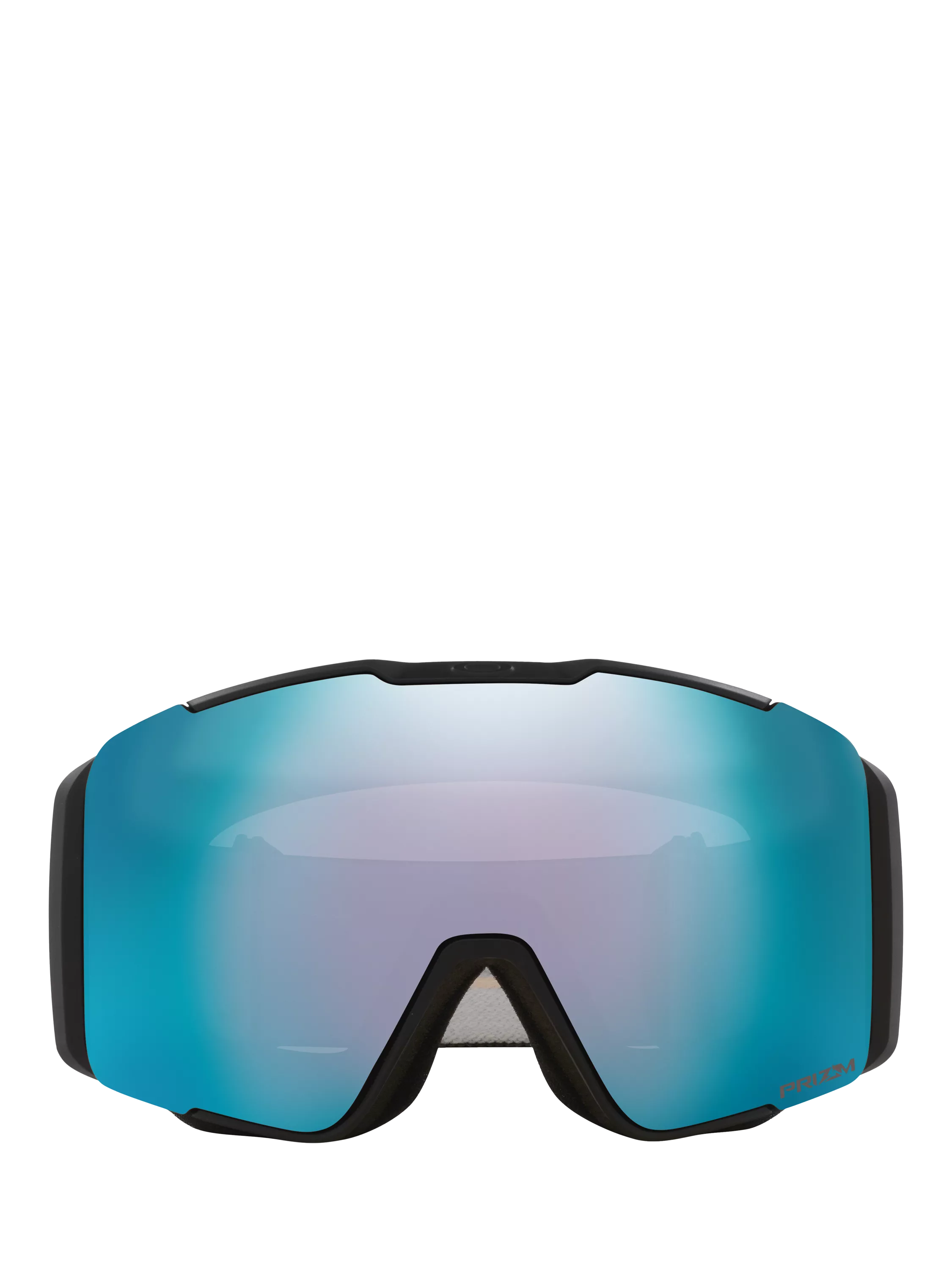Oakley unisex irregular sunglasses matte black/blue - British product