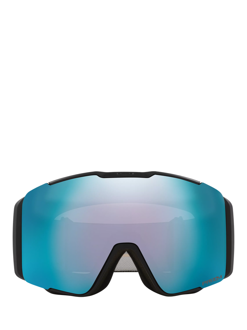 Oakley unisex irregular sunglasses matte black/blue - British product