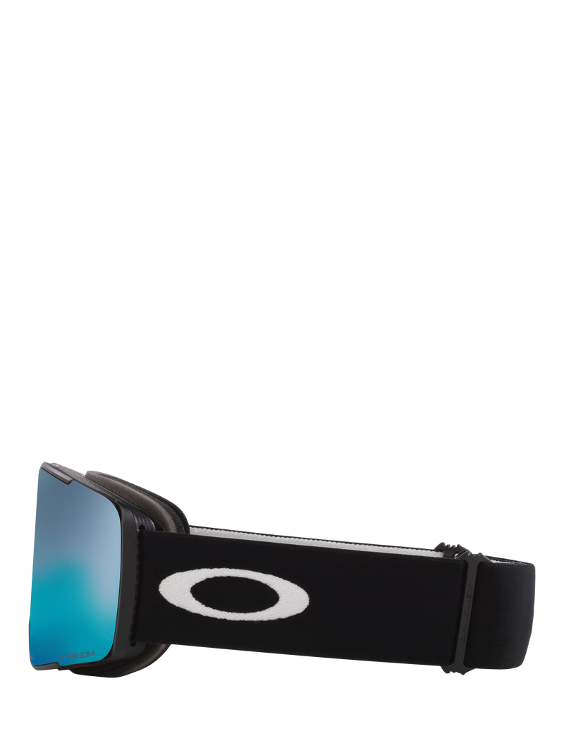 Oakley unisex irregular sunglasses matte black/blue - British product