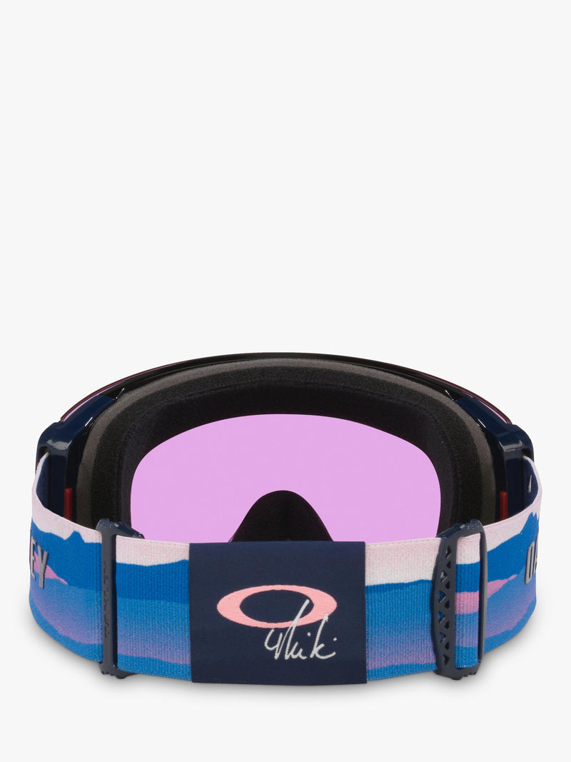 Oakley OO7139 irregular sunglasses in black and pink (British brand)