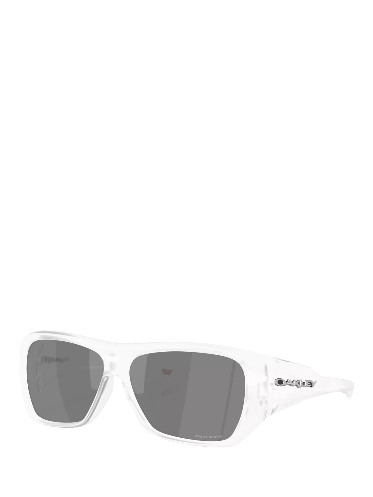 Oakley OO9492 rectangular sunglasses matte clear grey lenses, UK version