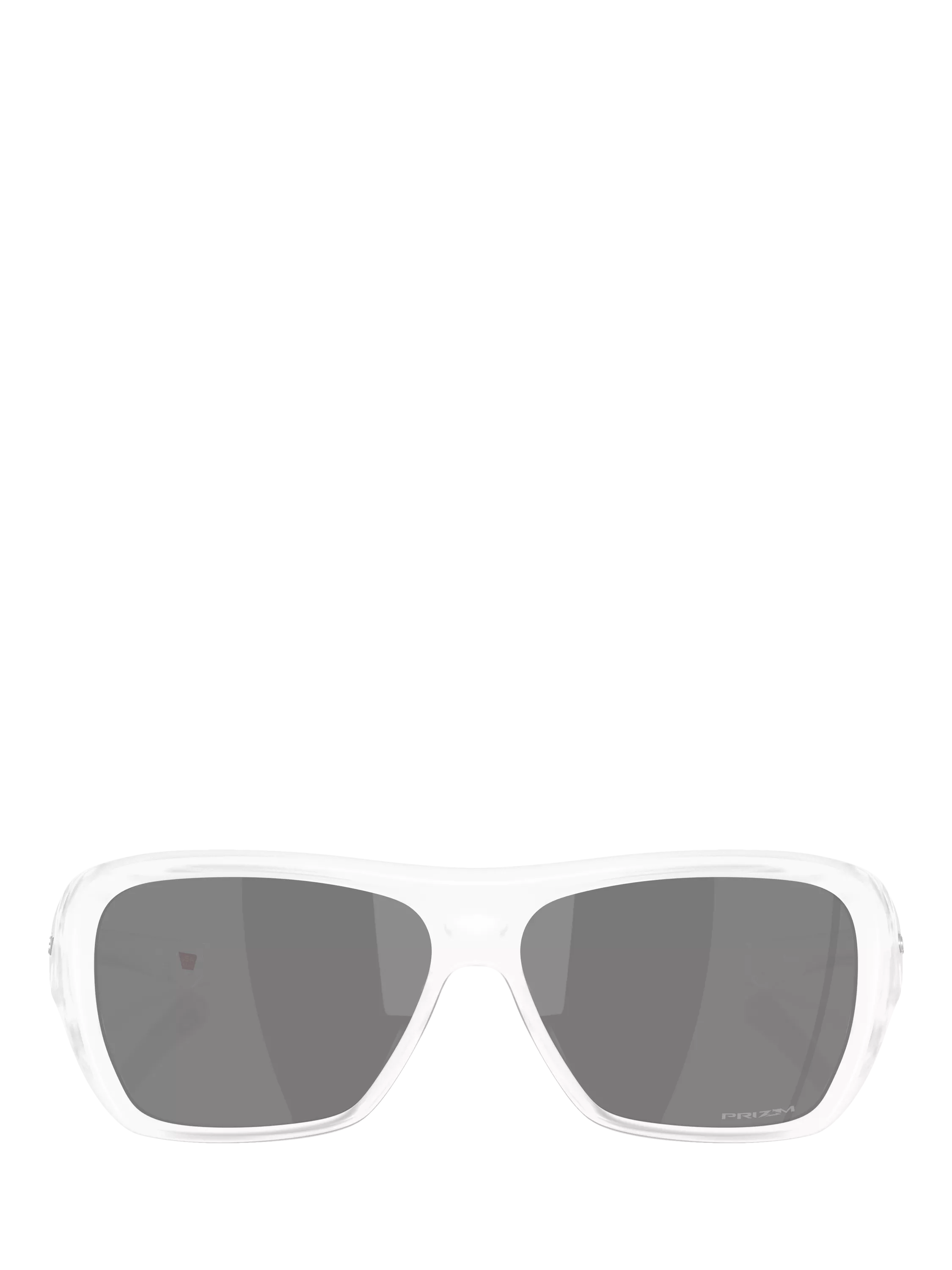 Oakley OO9492 rectangular sunglasses matte clear grey lenses, UK version