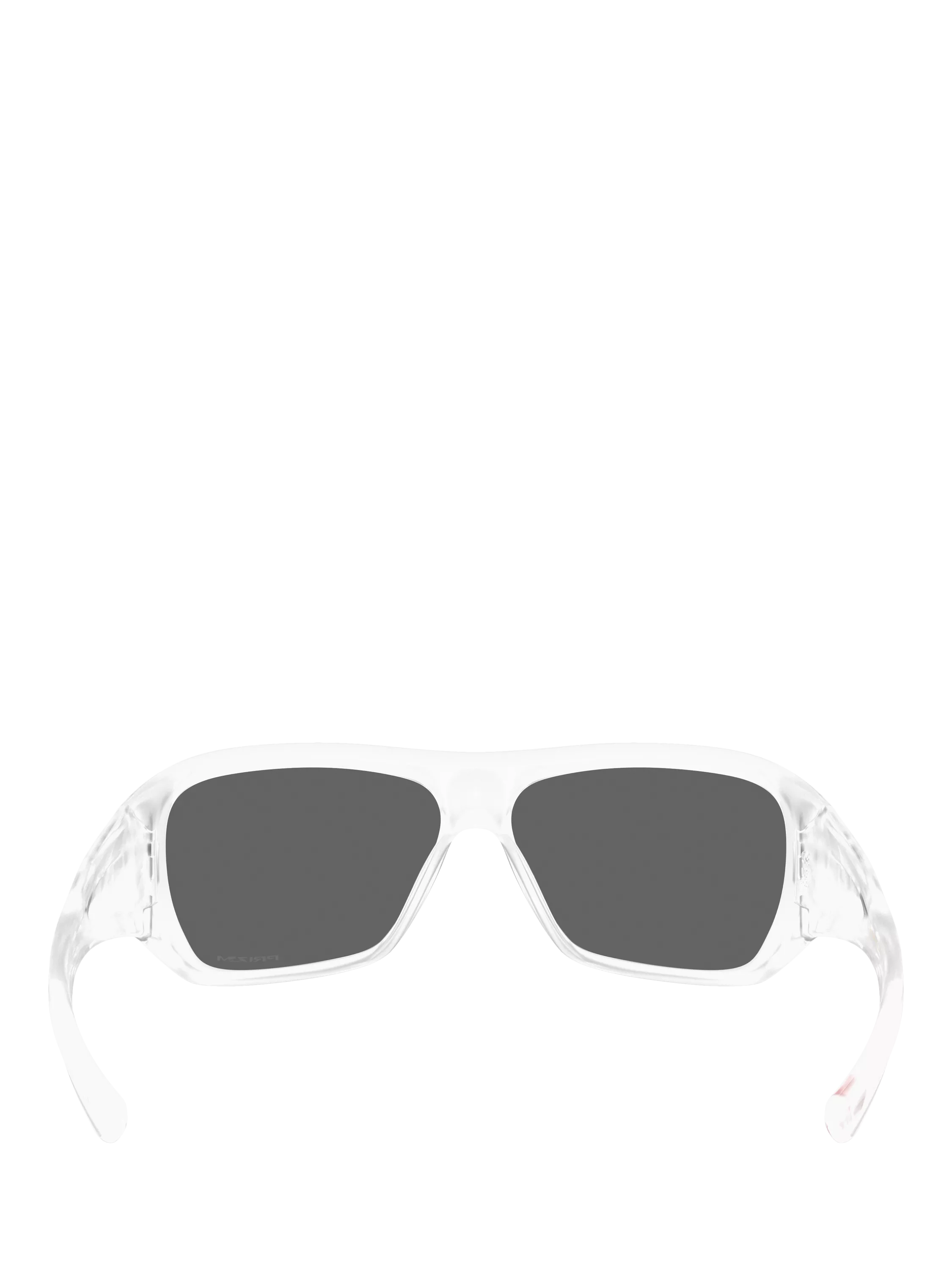 Oakley OO9492 rectangular sunglasses matte clear grey lenses, UK version