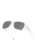 Oakley OO9492 rectangular sunglasses matte clear grey lenses, UK version