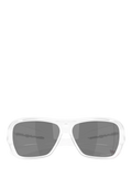 Oakley OO9492 rectangular sunglasses matte clear grey lenses, UK version