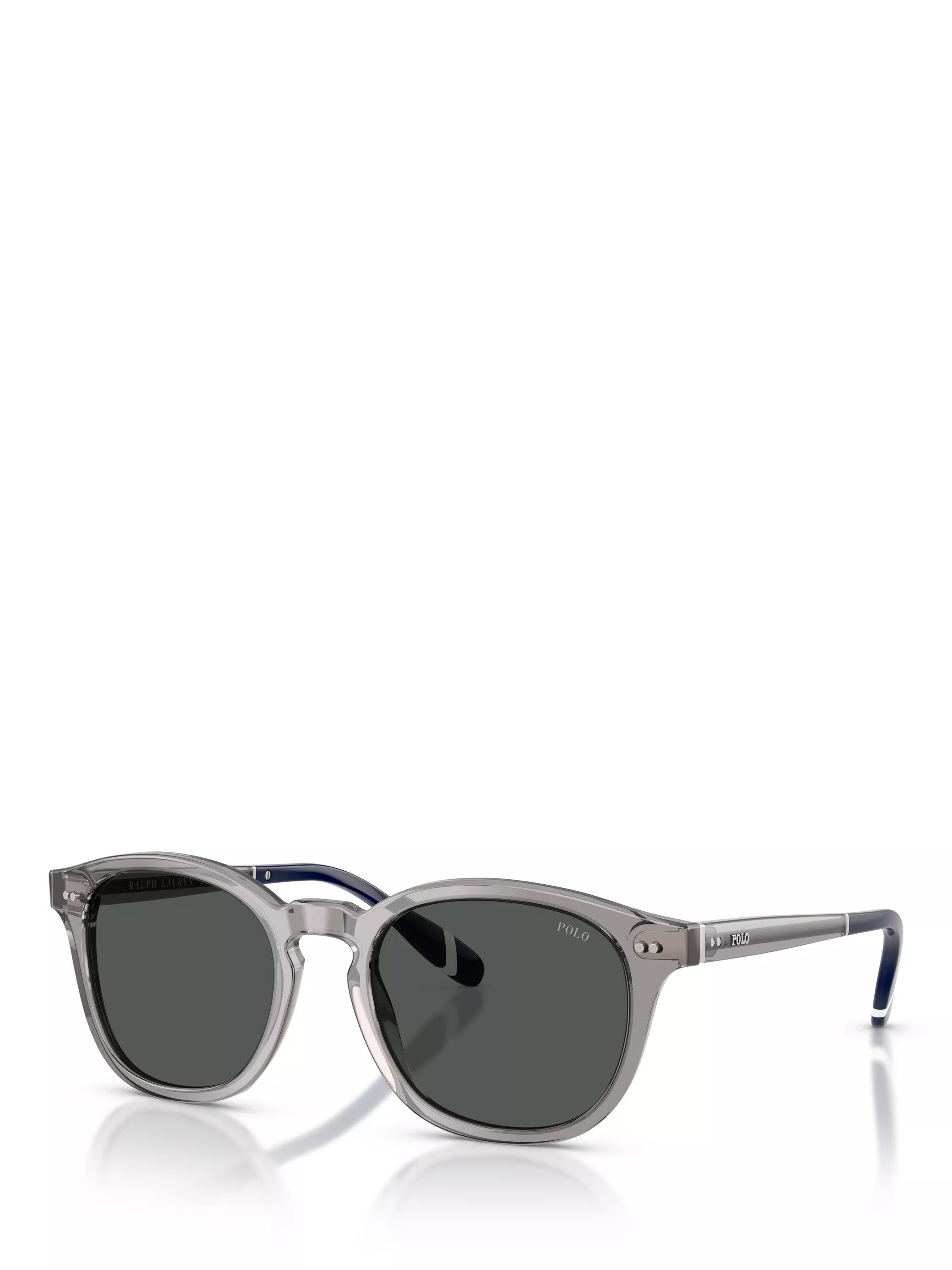 Ralph Lauren Phantos sunglasses transparent grey 52mm, imported from the UK