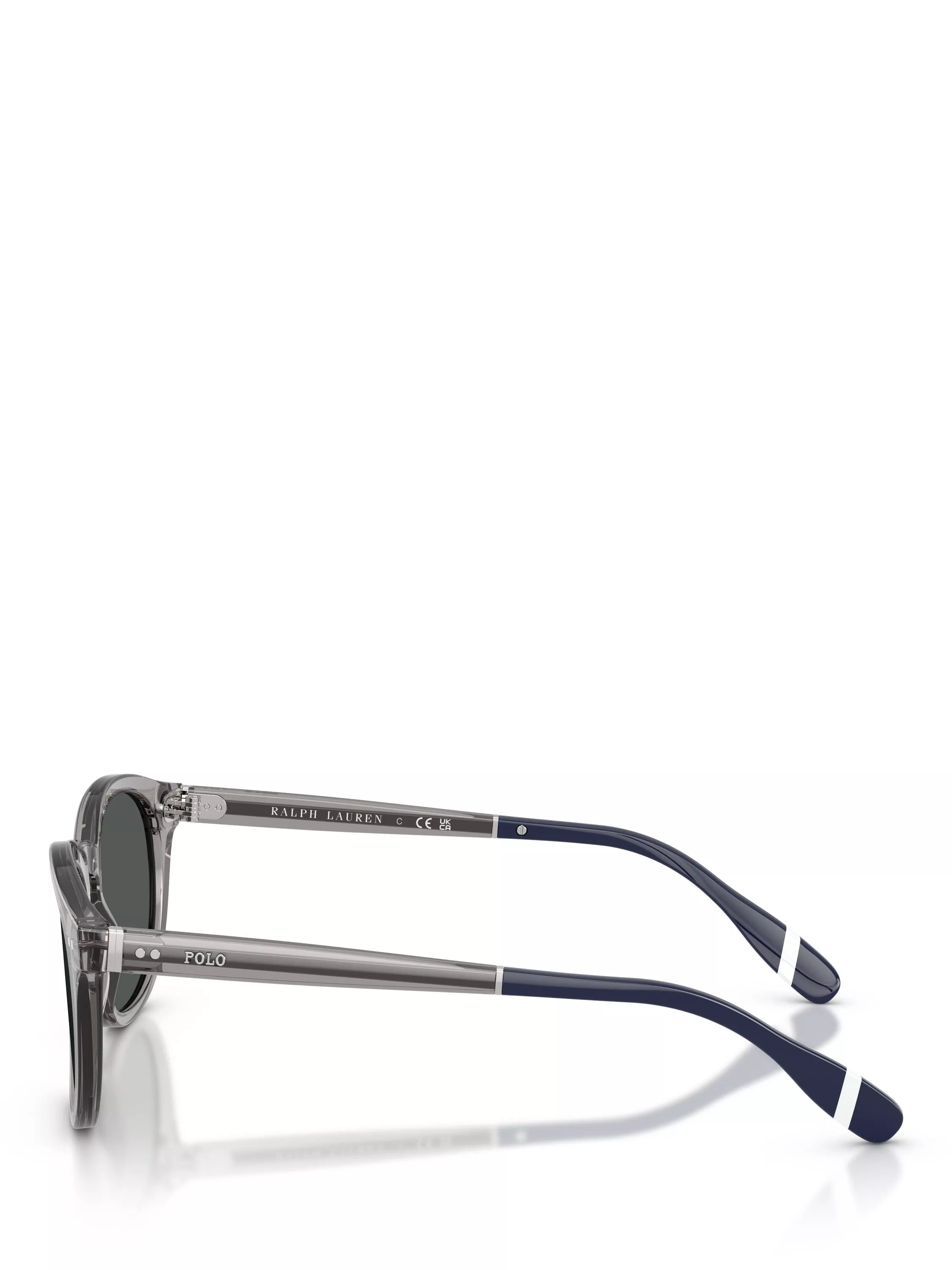 Ralph Lauren Phantos sunglasses transparent grey 52mm, imported from the UK