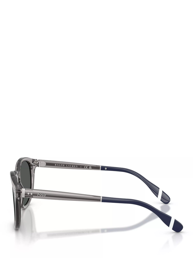 Ralph Lauren Phantos sunglasses transparent grey 52mm, imported from the UK