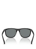 Ralph Lauren polarised pillow sunglasses black mirror blue - British product